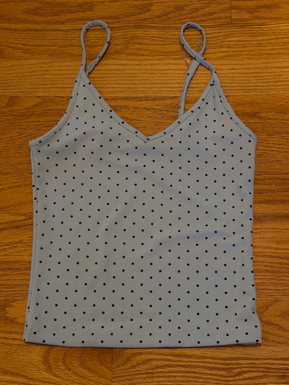wild fable Light Blue Polka Dot Cami